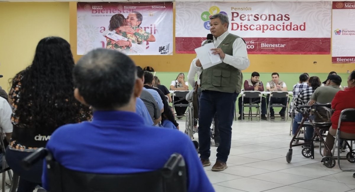 Entregan más de 11 mil tarjetas en Sonora para la Pensión para Personas con Discapacidad