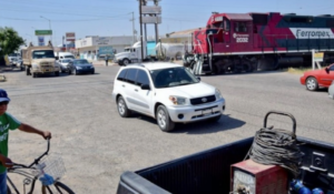 Navojoa sigue dividida por el tren, autoridades buscan sacar el patio de maniobras de la ciudad