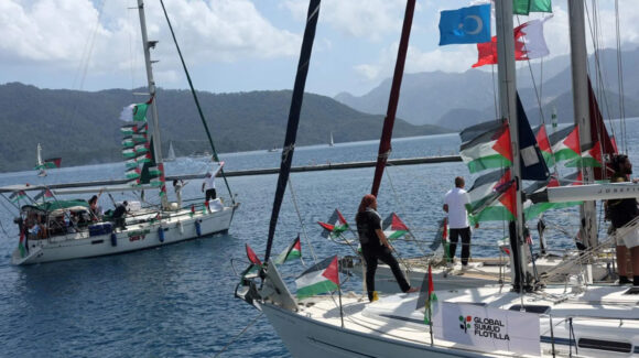Estados Unidos sanciona a cuatro organizadores de la Flotilla Global Sumud que viajaba a Gaza