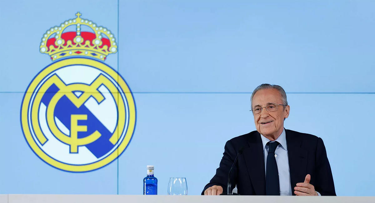 Florentino Pérez aseguró que buscará a reelección como presidente del Real Madrid en las próximas elecciones