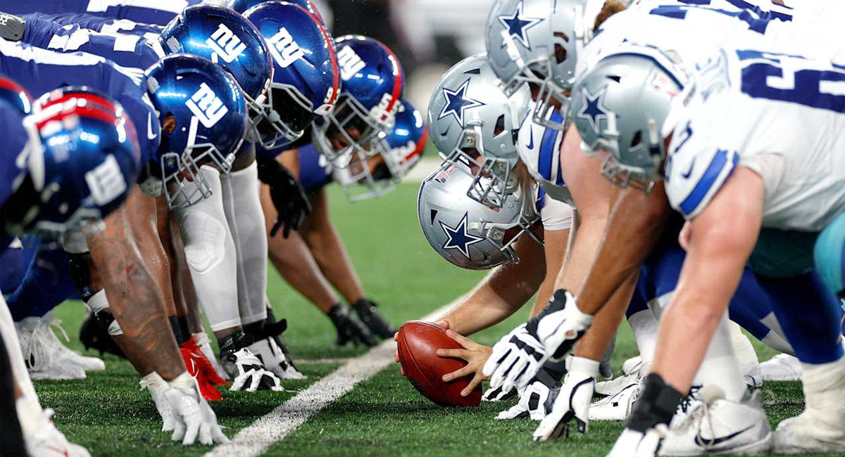 El duelo entre Giants y Cowboys irá en horario estelar la Semana 1 de la NFL