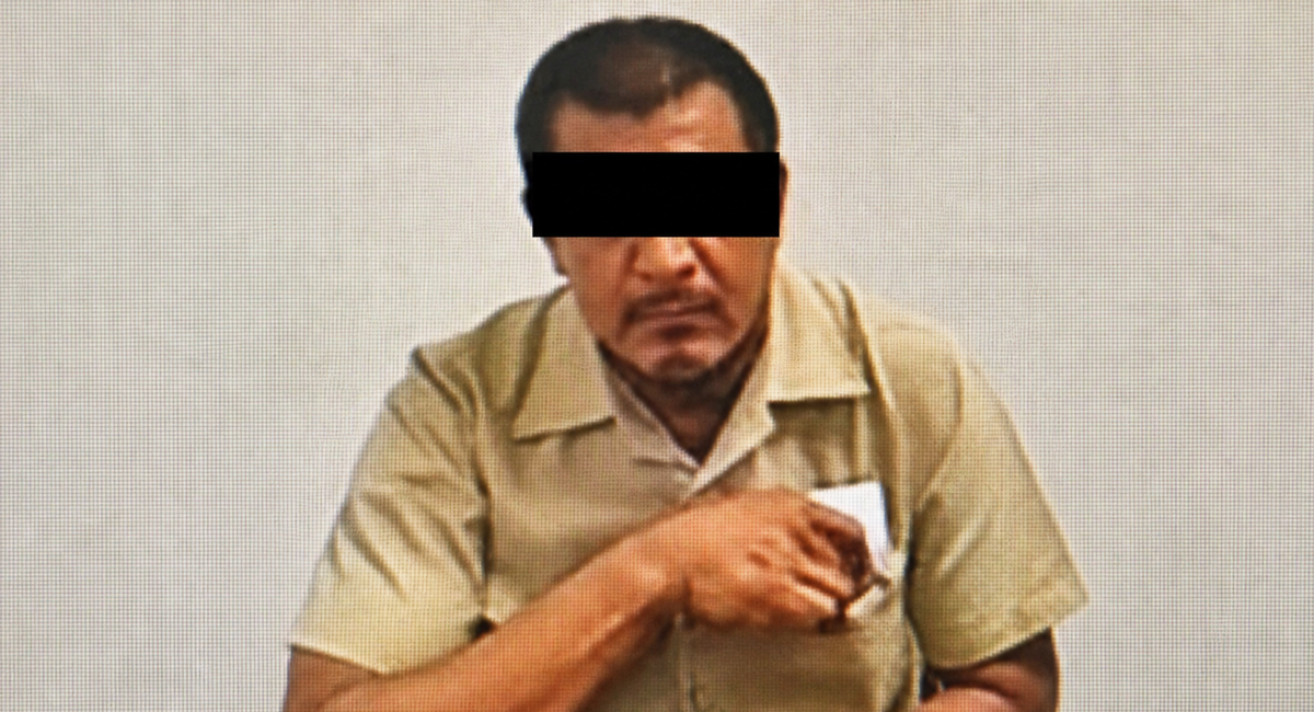 El hombre sentenciado, Enrique 'N', de 34 años de edad