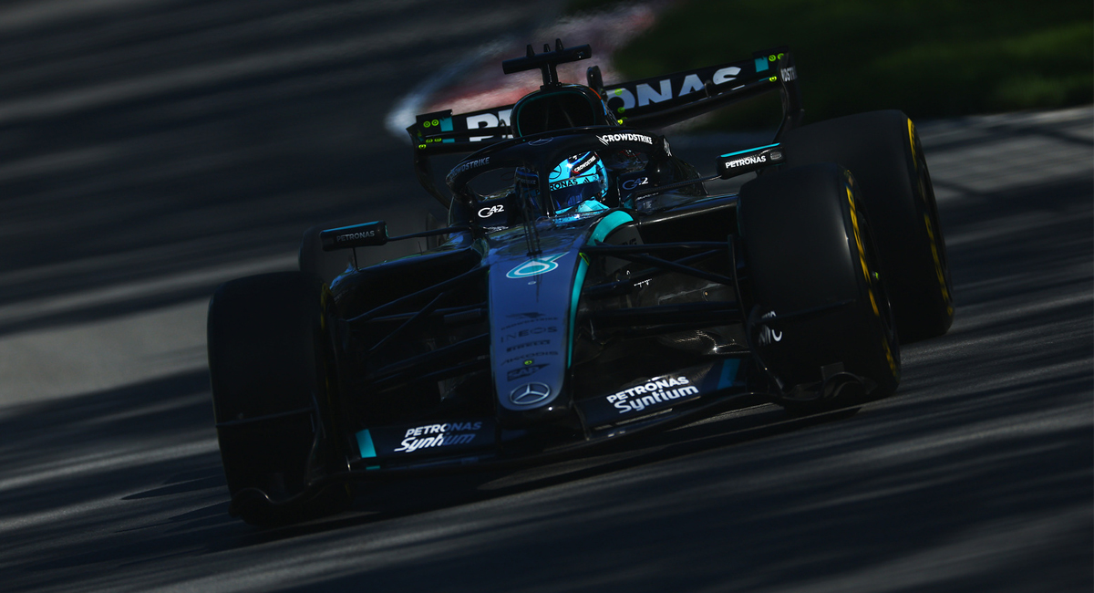George Russell conquistó la pole position para la Sprint Race del GP de Canadá y reafirmó a Mercedes como líder de la temporada