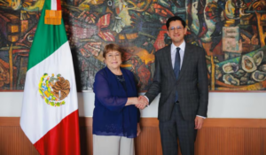 Gobierno de México refuerza respaldo a Michelle Bachelet para secretaria de la ONU