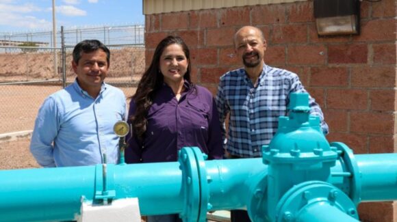 Gobierno de Sonora refuerza infraestructura hídrica para asegurar abasto en Agua Prieta