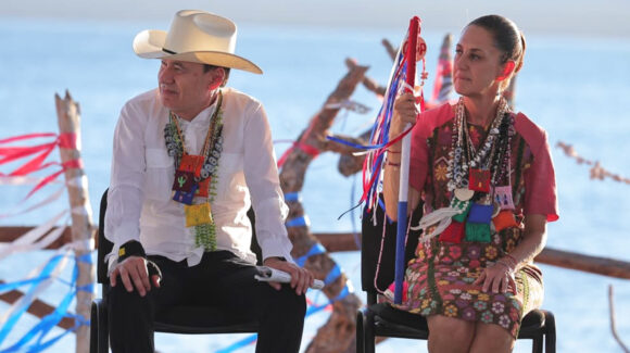 Claudia Sheinbaum en Sonora: La presidenta entrega obra de acueducto a la comunidad Seri