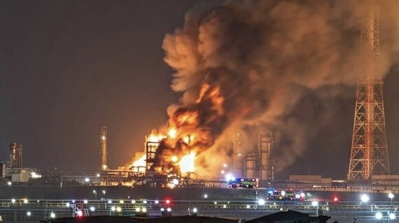 Emergencia en Oaxaca: Se registra explosión e incendio dentro de refinería de Salina Cruz
