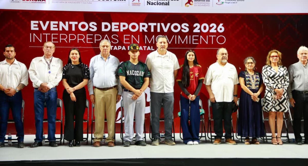 Arranca etapa estatal deportiva con Interprepas en Movimiento 2026 en Hermosillo