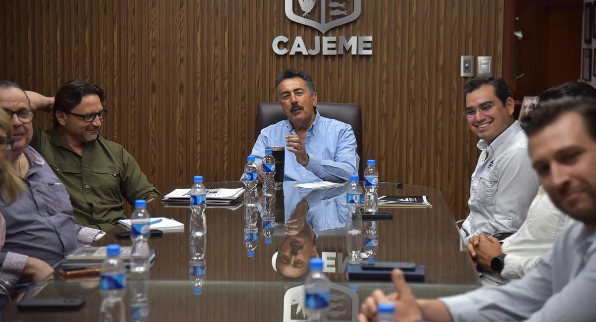 El presidentes municipal de Cajeme, Javier Lamarque Cano