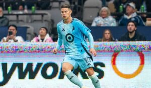 James Rodríguez rescata empate en Minnesota United ante Austin FC