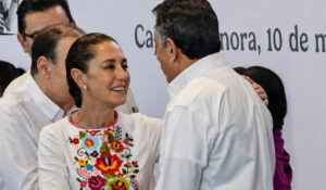 Alcalde Lamarque destaca apoyo a mujeres durante visita de la presidenta Claudia Sheinbaum a Ciudad Obregón