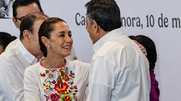 Alcalde Lamarque destaca apoyo a mujeres durante visita de la presidenta Claudia Sheinbaum a Ciudad Obregón
