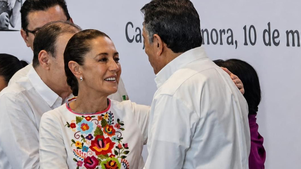 Alcalde Lamarque destaca apoyo a mujeres durante visita de la presidenta Claudia Sheinbaum a Ciudad Obregón