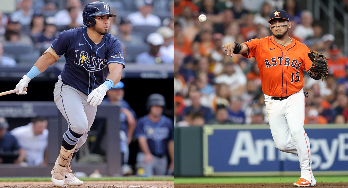Jonathan Aranda e Isaac Paredes son los mexicanos más destacados en la temporada 2026 de MLB