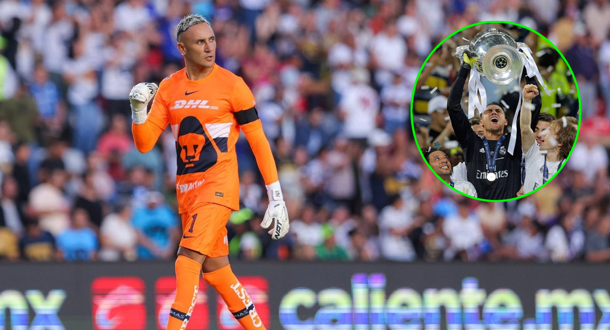 Keylor Navas intentará sumar un título de Liga MX a su palmarés, donde resaltan tres Champions League