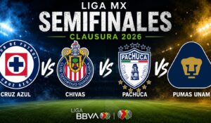 Semifinales Liga MX: Cruz Azul vs Chivas y Pumas vs Pachuca