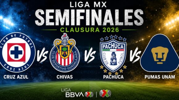 Semifinales Liga MX: Cruz Azul vs Chivas y Pumas vs Pachuca
