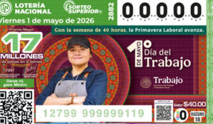 Lista COMPLETA de GANADORES del Sorteo Superior No. 2882 de la Lotería Nacional HOY viernes 1 de MAYO de 2026