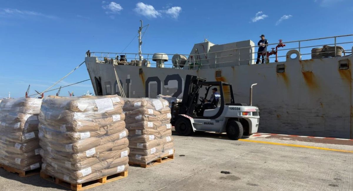 Llega a Cuba nuevo cargamento de ayuda humanitaria proveniente de México
