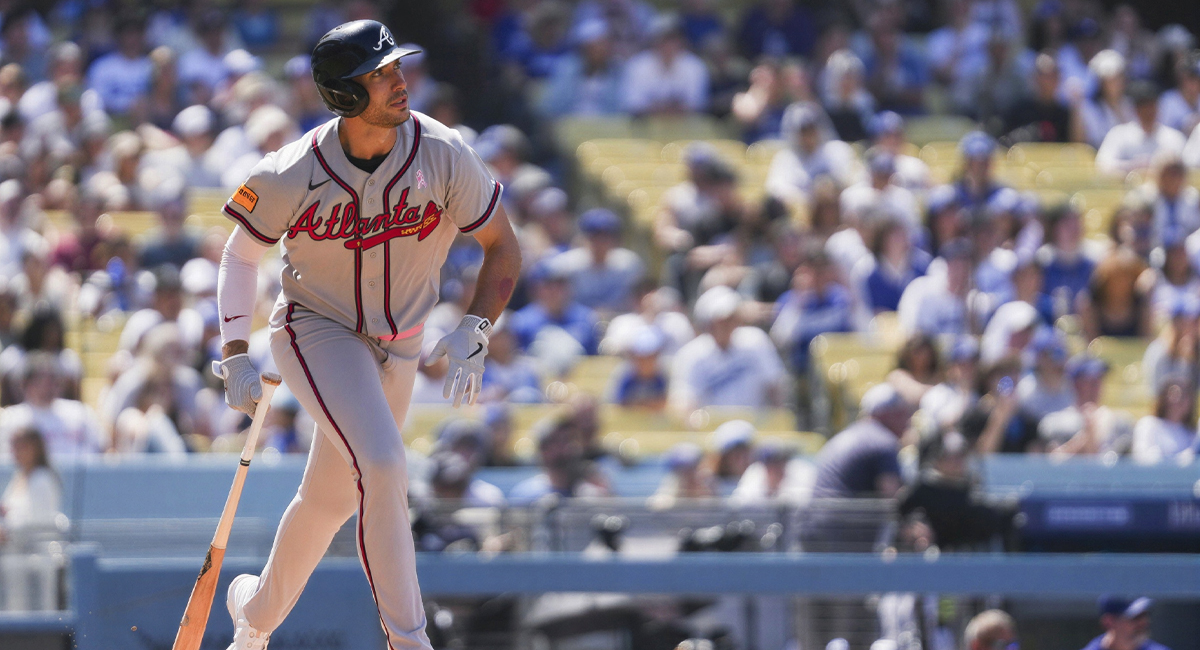 Los Braves sacudieron por segundo día consecutivo a los Dodgers para llevarse la serie