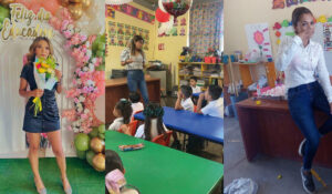 Berenice, maestra en el Campo 30 y madre, inspira a sus alumnos con dedicación y humor