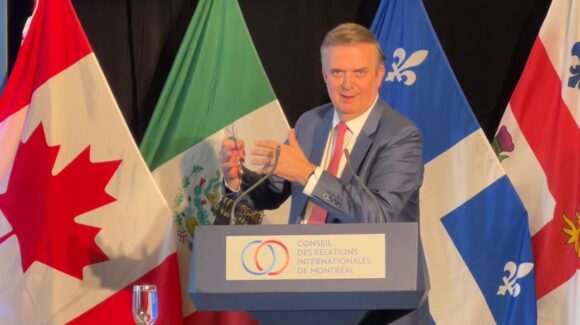 Marcelo Ebrard promete a Canadá gestiones ante Estados Unidos para extender el T-MEC