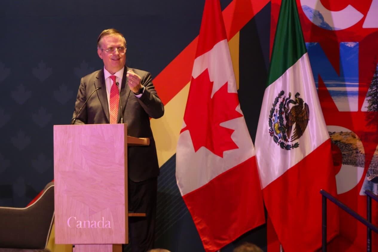 Marcelo Ebrard viaja a Canadá para avanzar en revisión del Tratado T-MEC.
