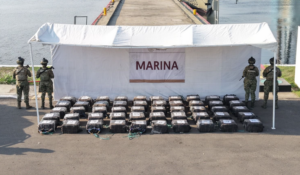 Secretaria de Marina asegura más de 7 toneladas de cocaína en Pacífico Mexicano