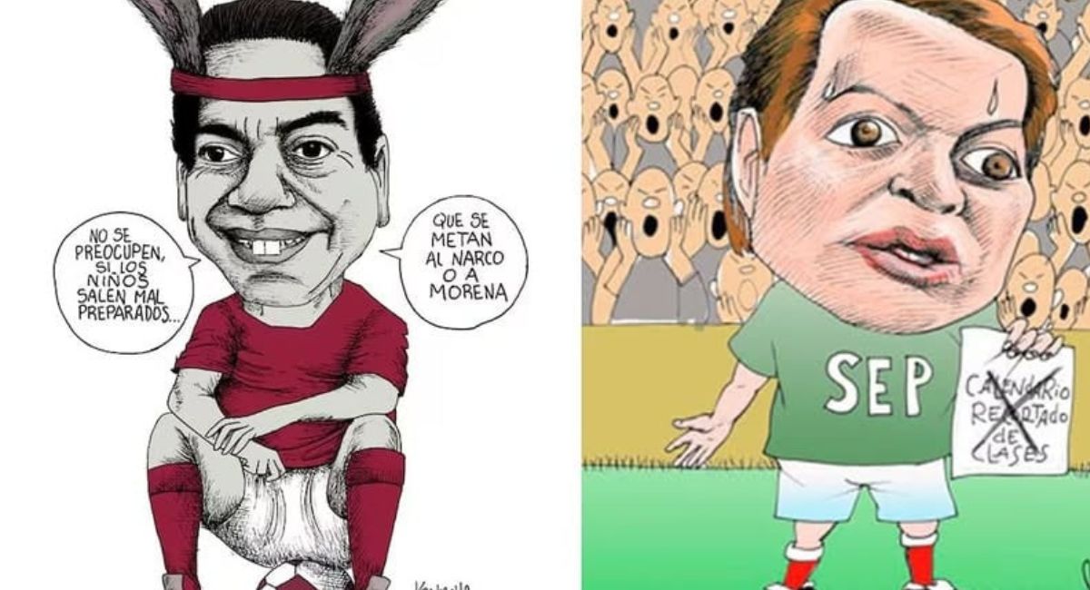 Mario Delgado protagoniza nuevas ilustraciones tras revés de la SEP en el calendario escolar