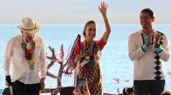 “Me dejó apantallada”: Sheinbaum elogió al gobernador de la Tribu Seri tras su visita a Sonora