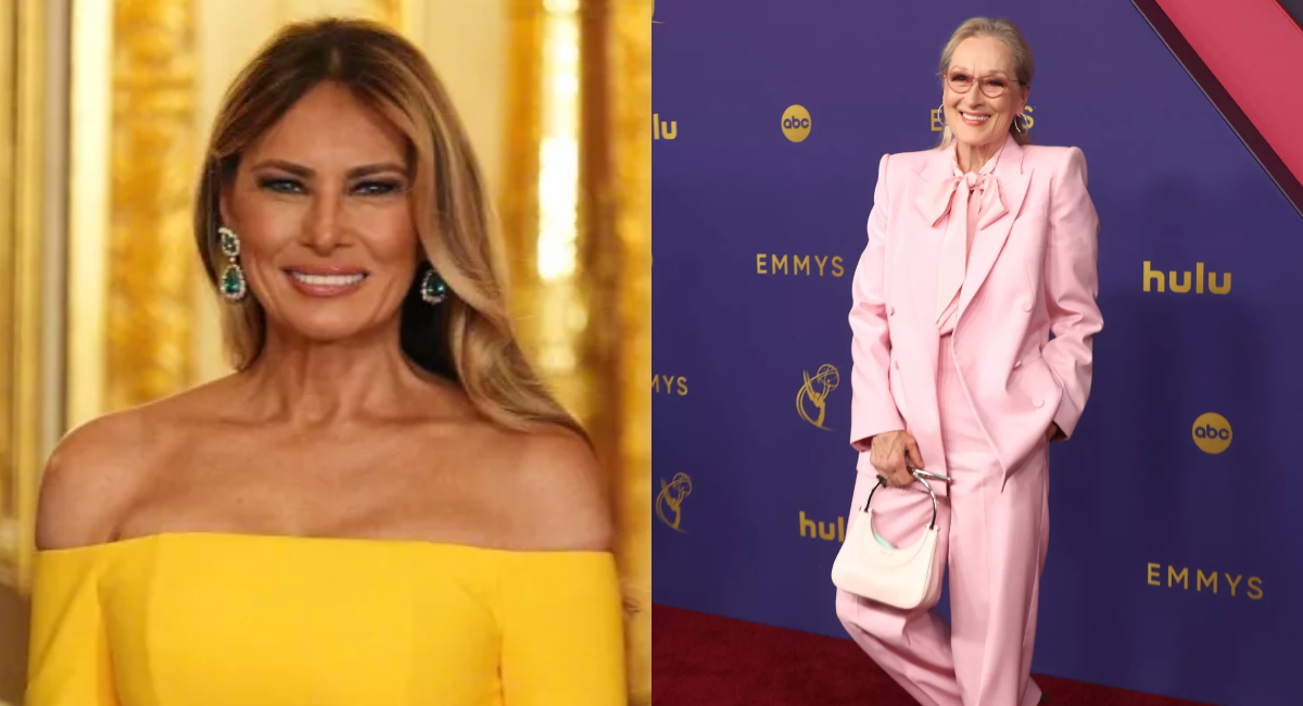 Meryl Streep humilla a Melania Trump por su vestimenta y la toma como ejemplo de qué no hacer