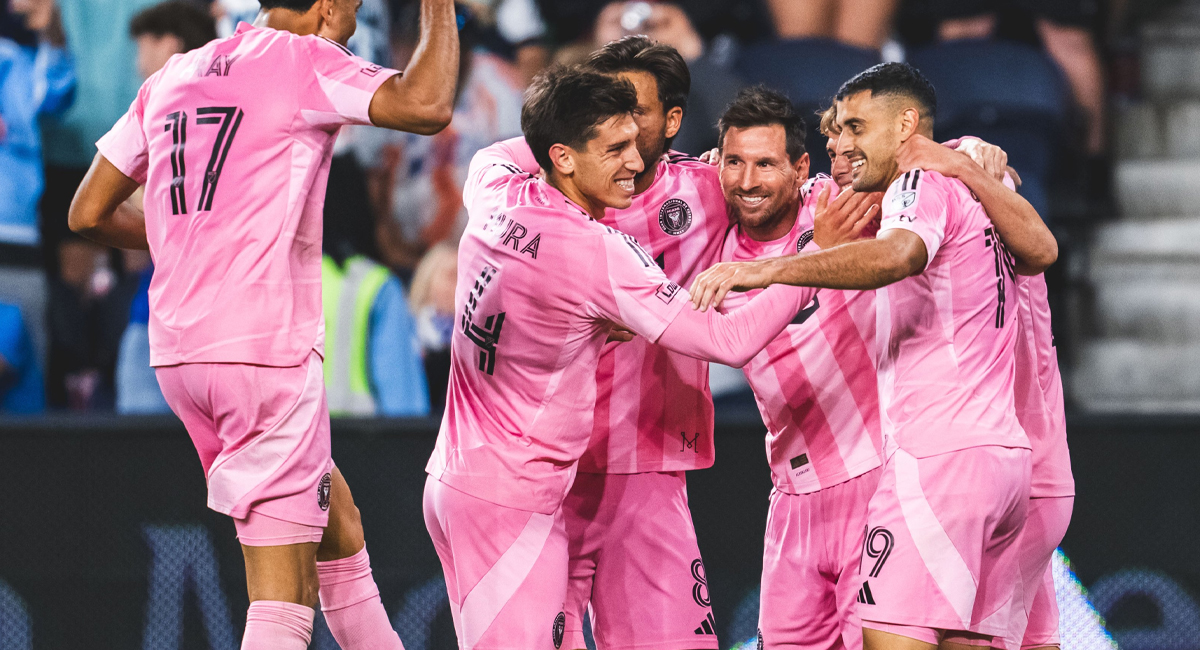 Messi y Berterame comandaron la remontada y posterior victoria del Inter Miami sobre el Cincinnati FC