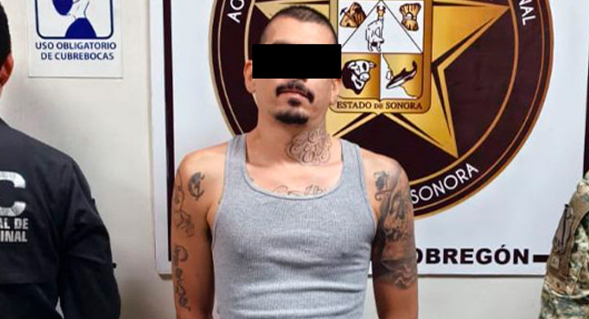AMIC captura a sujeto implicado en intento de asesinato en Ciudad Obregón; atacó a hombre con hacha
