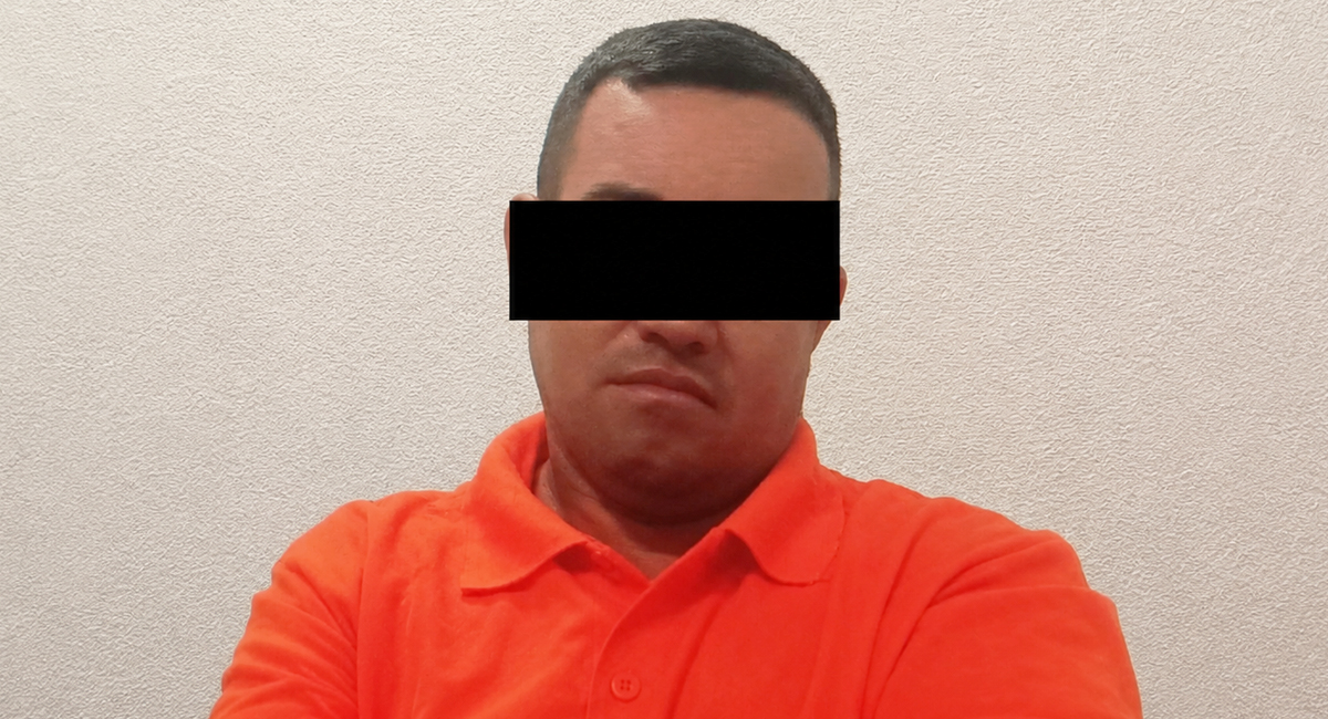 El hombre detenido por tentativa de homicidio, Carlos Octavio 'N', de 45 años de edad