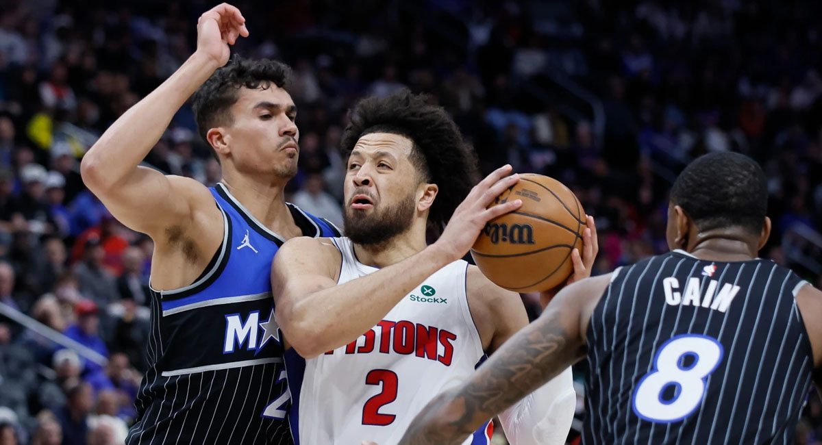 Cunningham y sus Pistons escenificaron una heroica remontada en Orlando
