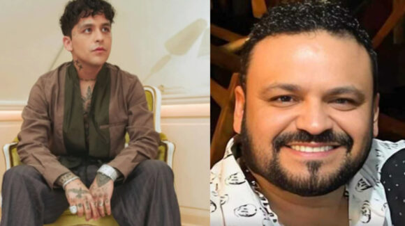 Padre de Christian Nodal le robaría: Afirman que Jaime González saqueó las oficinas del cantante