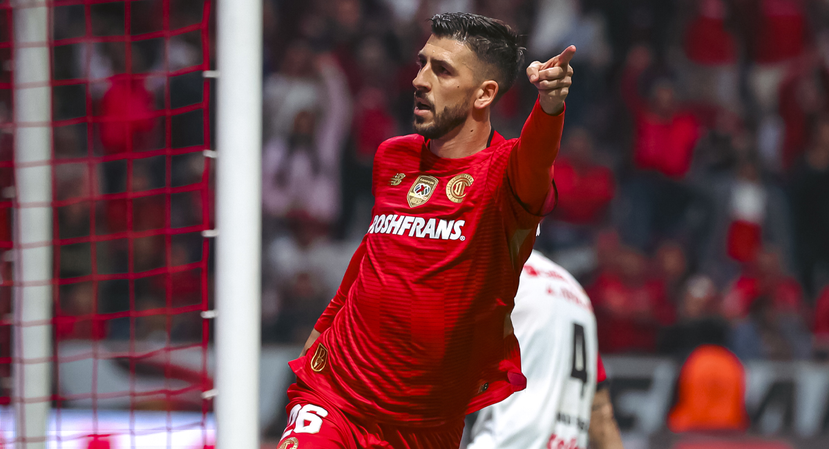 Paulinho será baja para los Diablos del Toluca en el partido de vuelta ante el Pachuca