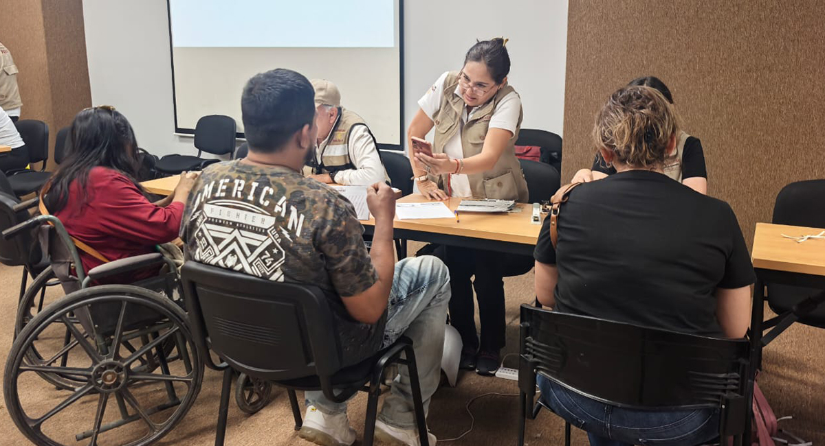 Inicia entrega de tarjetas de pensión para personas con discapacidad en el sur de Sonora