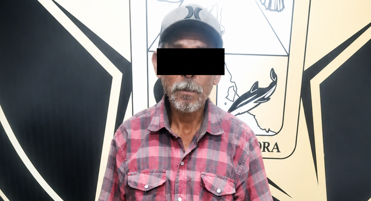 El hombre detenido por actos de violencia, Benjamín 'N', de 51 años de edad
