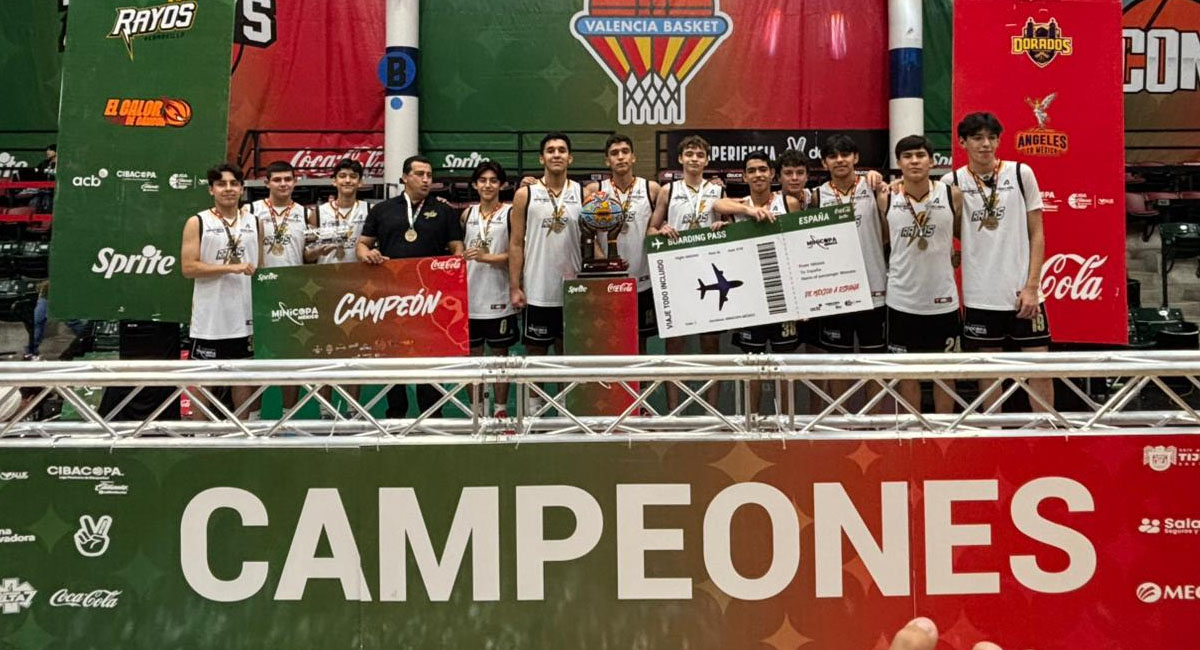 Los Rayos de Hermosillo dominaron las acciones del torneo