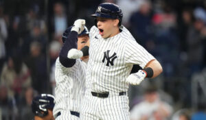 Con jonrones de Rice y Caballero, los Yankees pegan primero en su serie ante los Orioles
