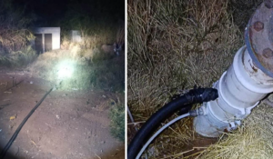 Detectan robo de agua en Navojoa y detienen a responsables; la usaban para campos agrícolas