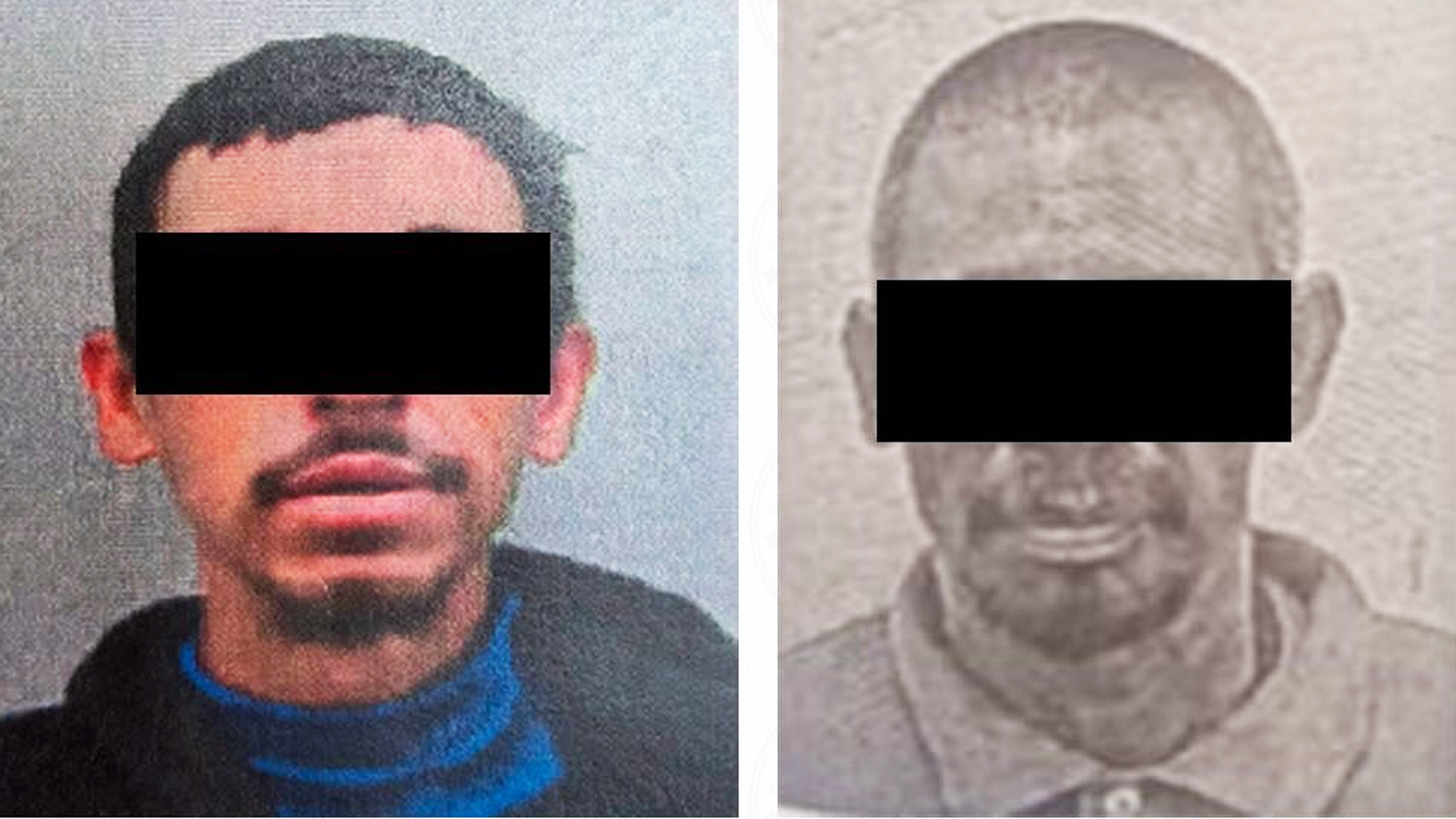 Los dos hombres detenidos por el delito de robo, Ángel Francisco 'N' y Daniel 'N'