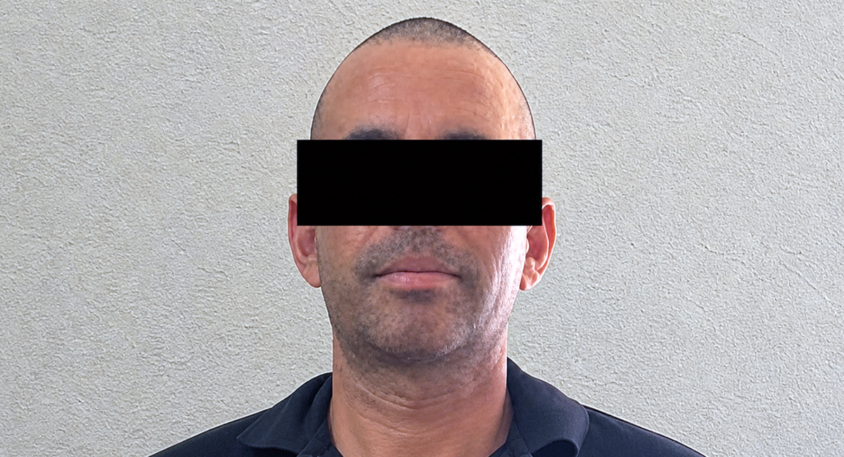El hombre detenido por abuso, Ernesto 'N', de 36 años de edad