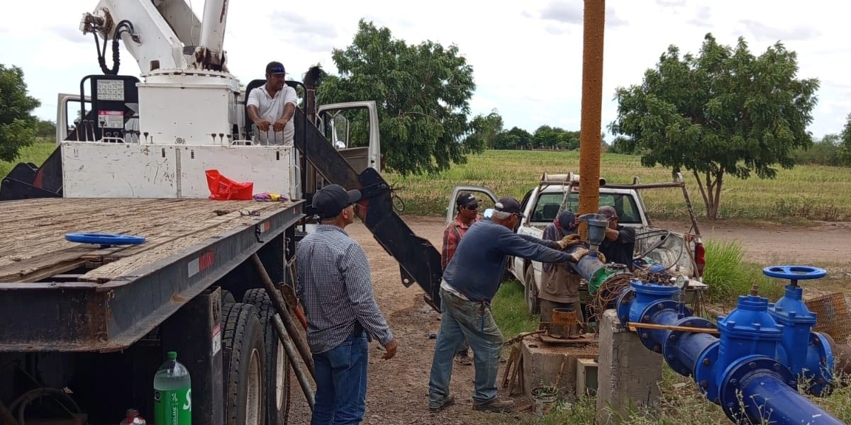 San Pedro Nuevo en Etchojoa se queda sin agua, autoridades anuncian nuevo pozo