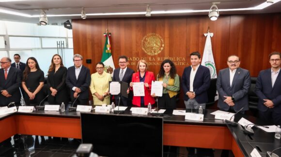 Senado recibe iniciativa de Claudia Sheinbaum para aplazar la Elección Judicial hasta 2028