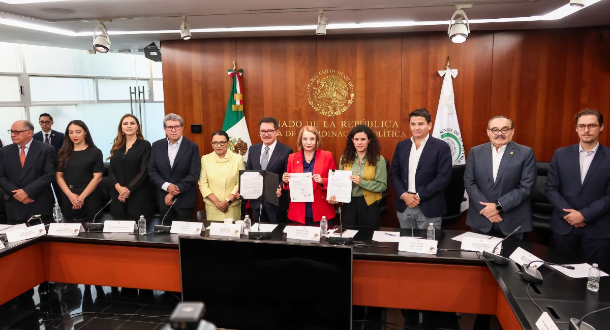 Senado recibe iniciativa de Claudia Sheinbaum para aplazar a 2028 la elección judicial