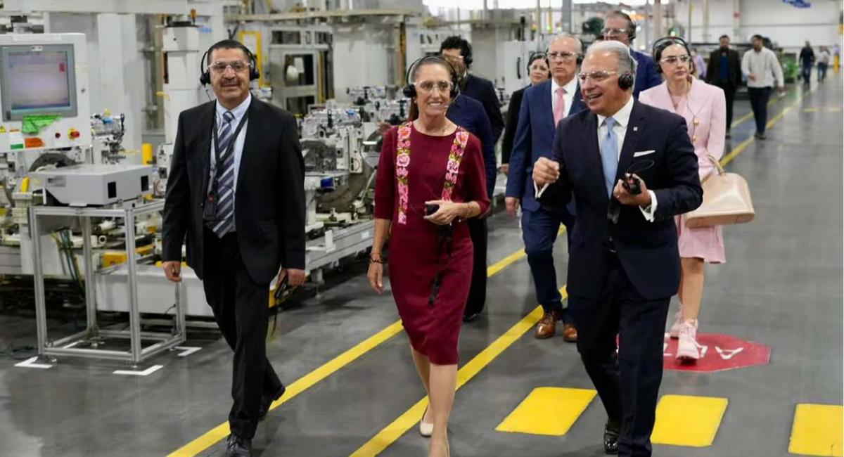 Sheinbaum acuerda producción de 80 mil vehículos anuales en México con General Motors