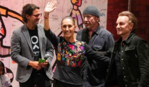 Sheinbaum propone a U2 proyecto para jóvenes en México: ¿Habrá concierto GRATIS en el Zócalo CDMX?