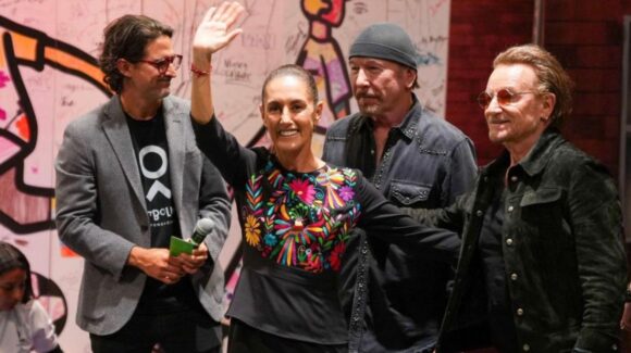 Sheinbaum propone a U2 proyecto para jóvenes en México: ¿Habrá concierto GRATIS en el Zócalo CDMX?